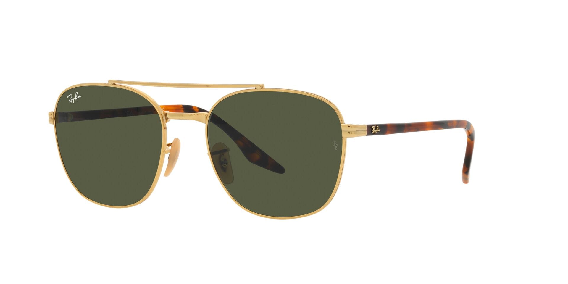 Rayban 0RB3688 Sunglass Gold Male Full Shell — Gold frame