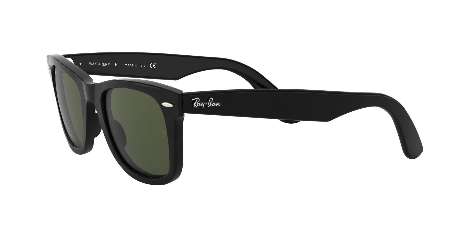 Rayban RB 4340 601 3N WAYFARER 0RB4340 Sunglass Black Unisex Full S Sunglass — Black frame — view 3