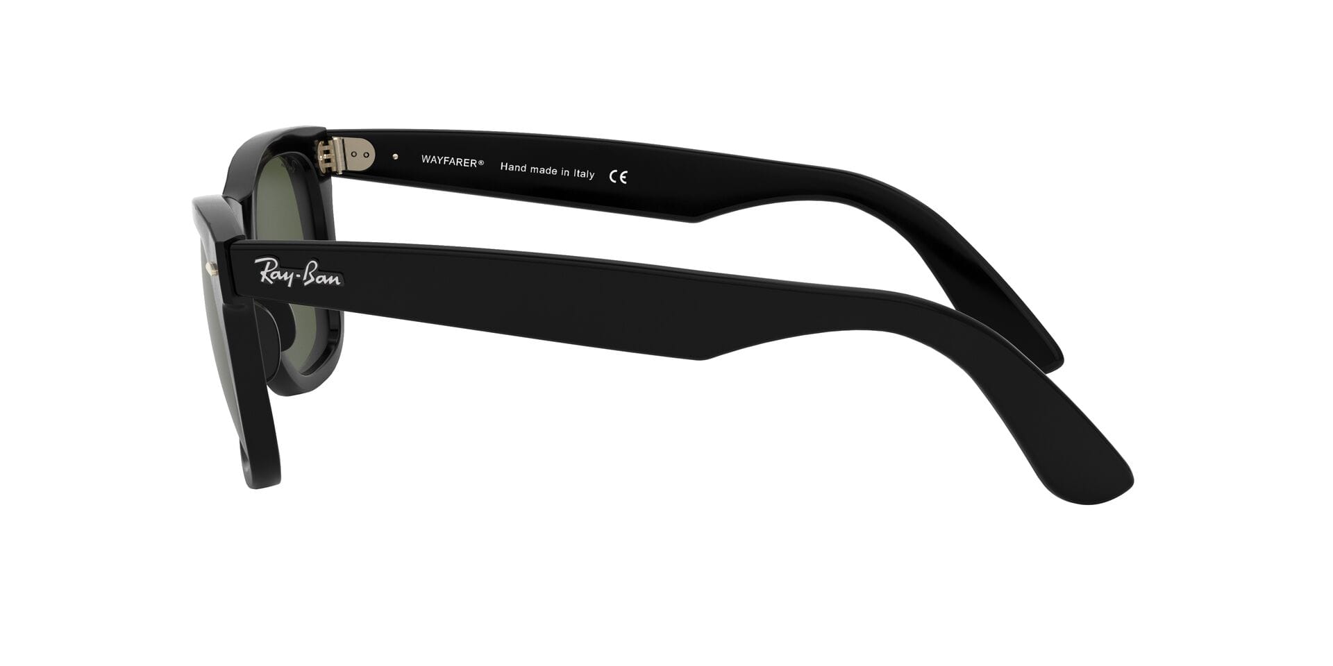 Rayban RB 4340 601 3N WAYFARER 0RB4340 Sunglass Black Unisex Full S Sunglass — Black frame — view 4