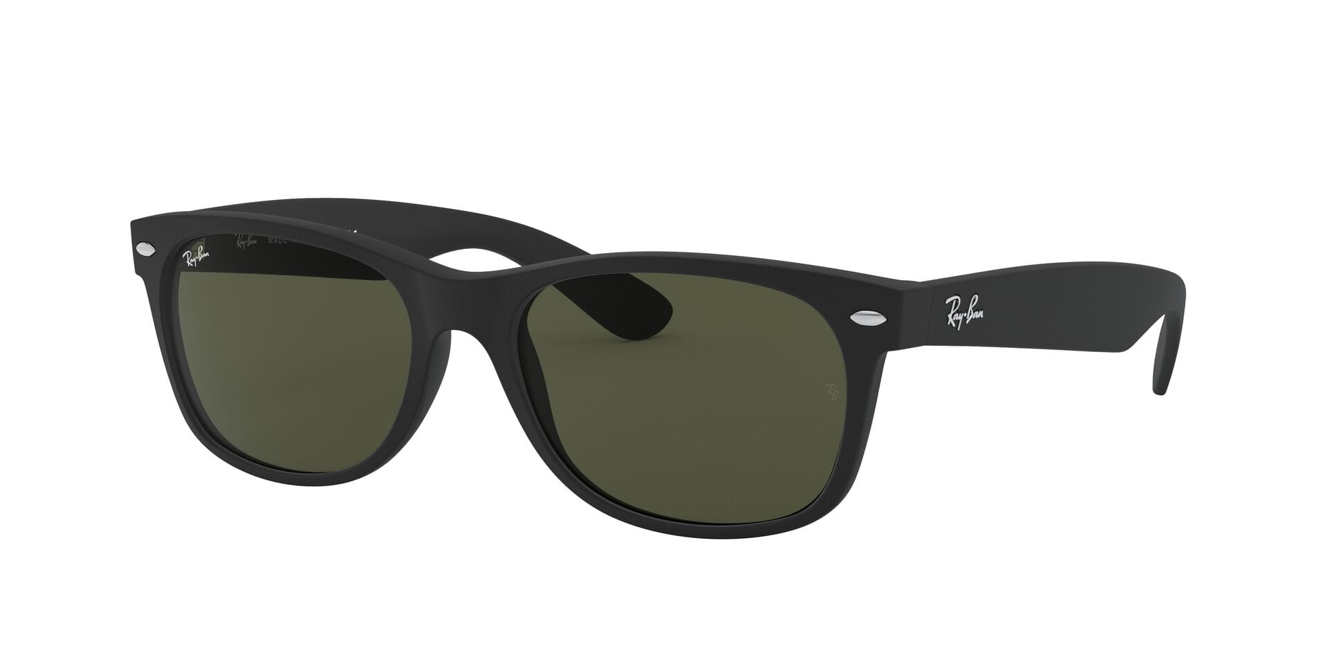Rayban 0RB2132 Sunglass Black Male Full Shell — Black frame