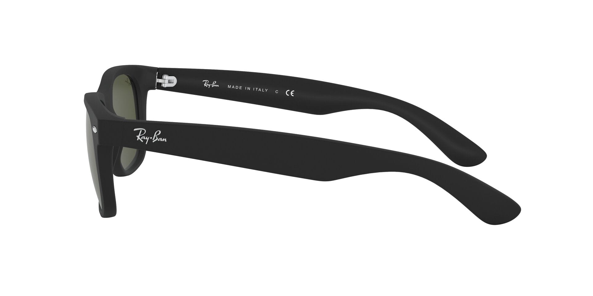 Rayban 0RB2132 Sunglass Black Male Full Shell Sunglass — Black frame — view 3