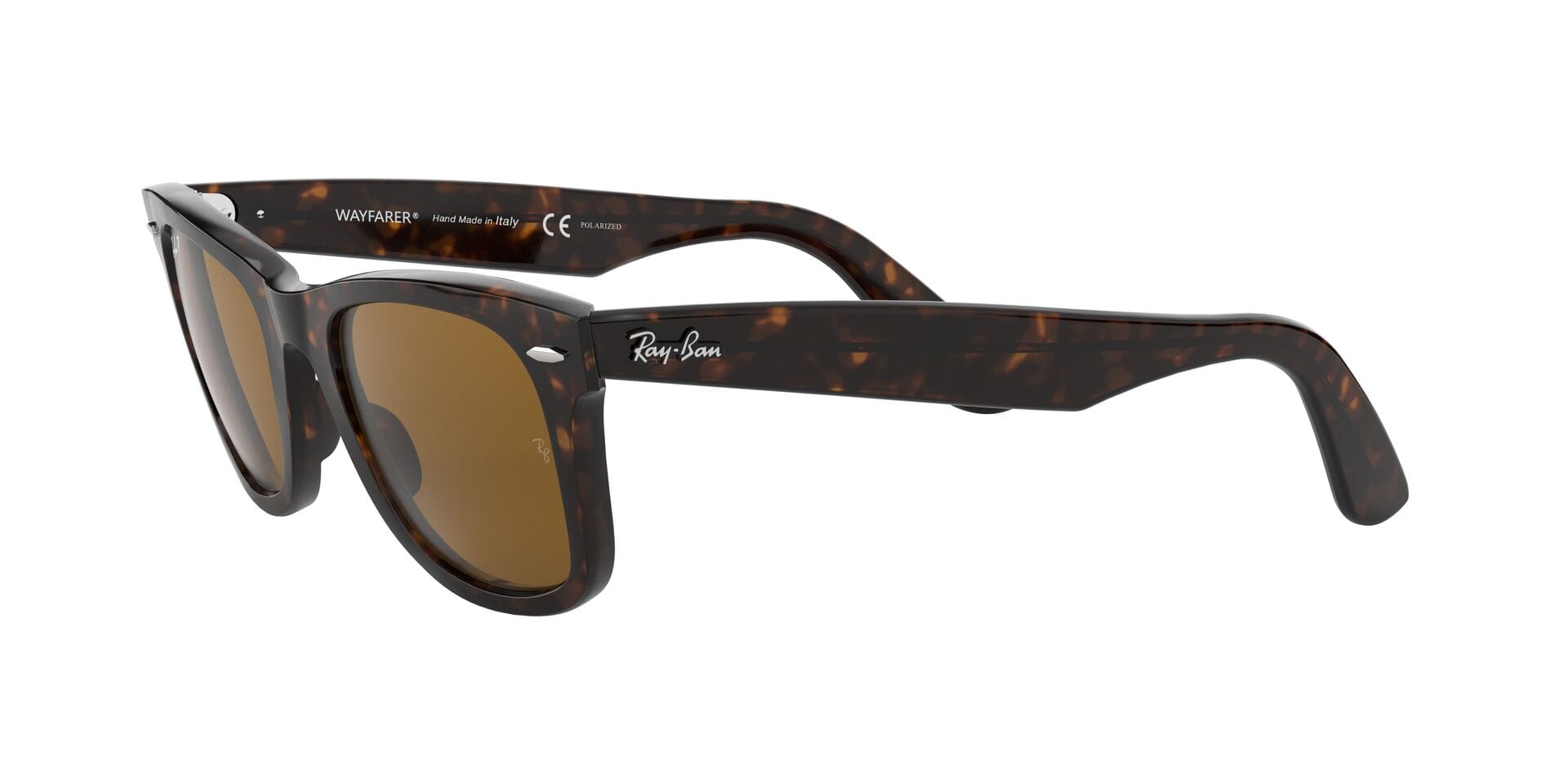 Rayban 0RB2140 Sunglass Tortoise Unisex Full Shell Sunglass — Tortoise frame — view 3