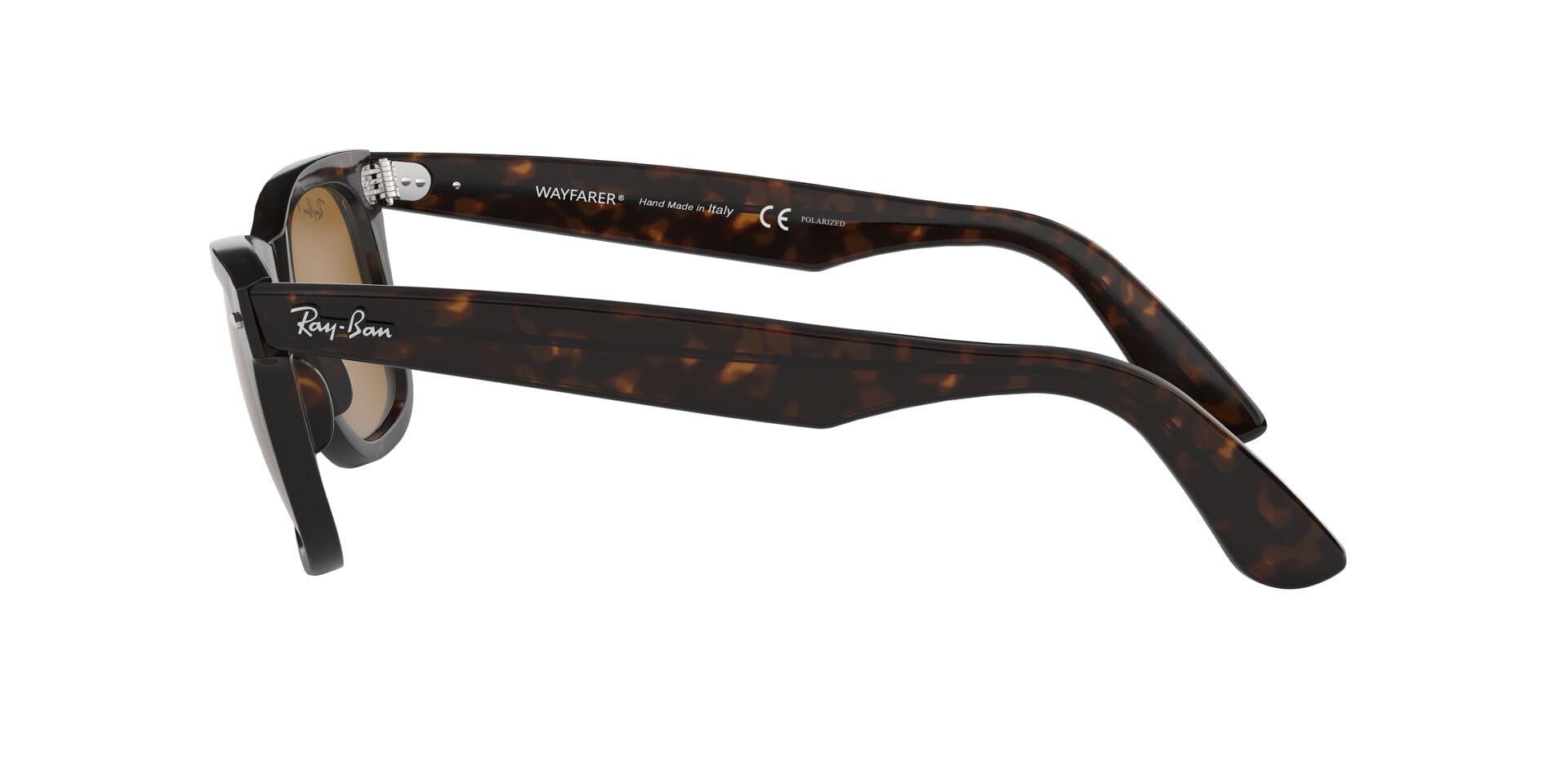 Rayban 0RB2140 Sunglass Tortoise Unisex Full Shell Sunglass — Tortoise frame — view 4