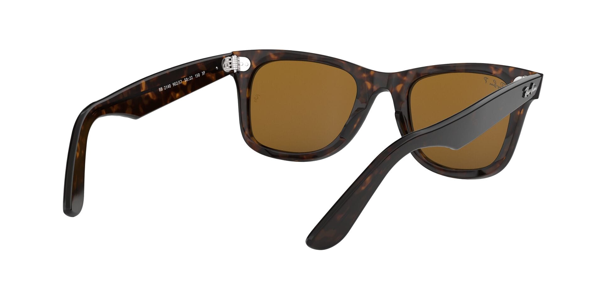 Rayban 0RB2140 Sunglass Tortoise Unisex Full Shell Sunglass — Tortoise frame — view 8