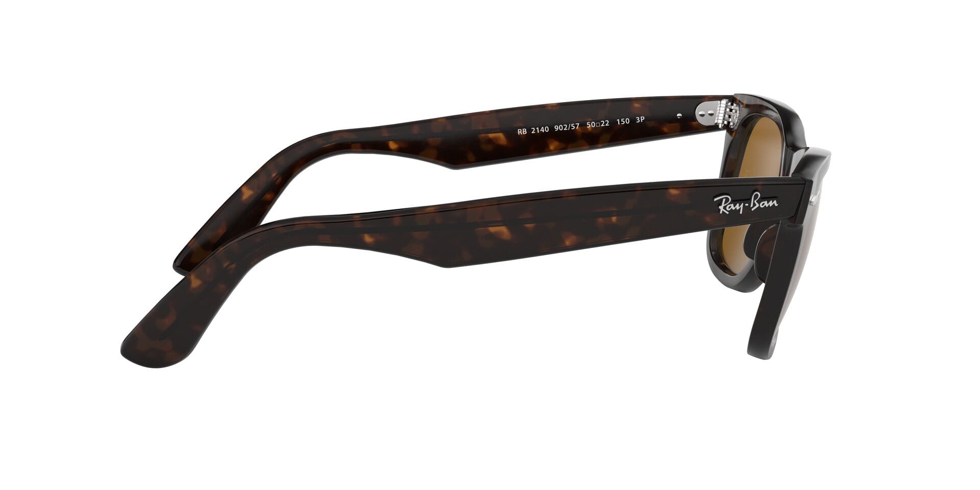 Rayban 0RB2140 Sunglass Tortoise Unisex Full Shell Sunglass — Tortoise frame — view 10