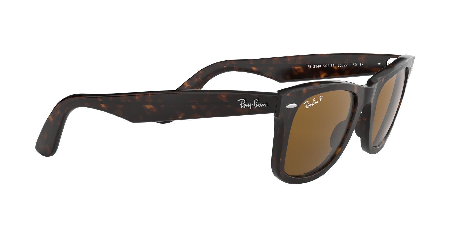 Rayban 0RB2140 Sunglass Tortoise Unisex Full Shell Sunglass — Tortoise frame — view 11