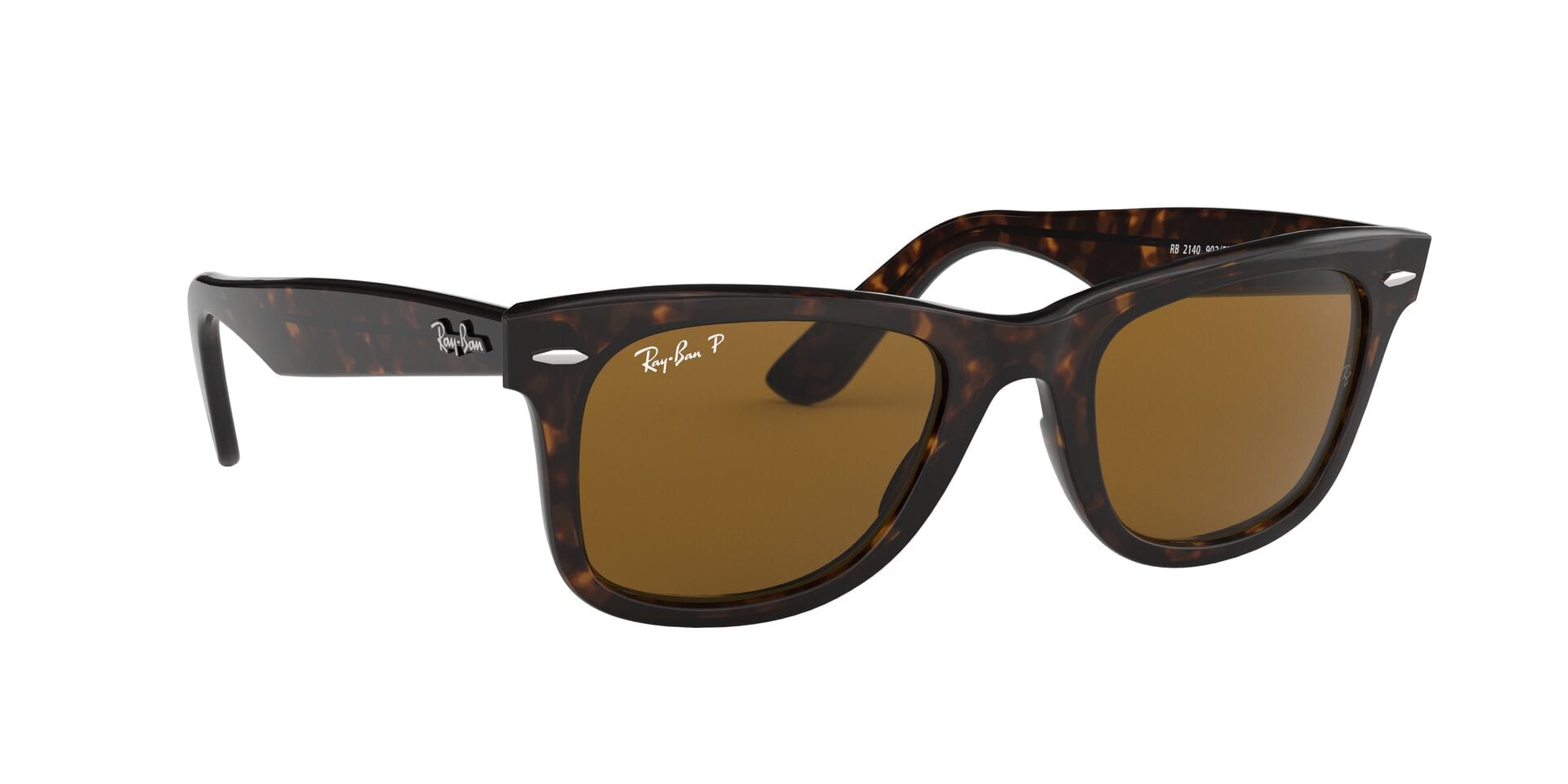 Rayban 0RB2140 Sunglass Tortoise Unisex Full Shell Sunglass — Tortoise frame — view 12