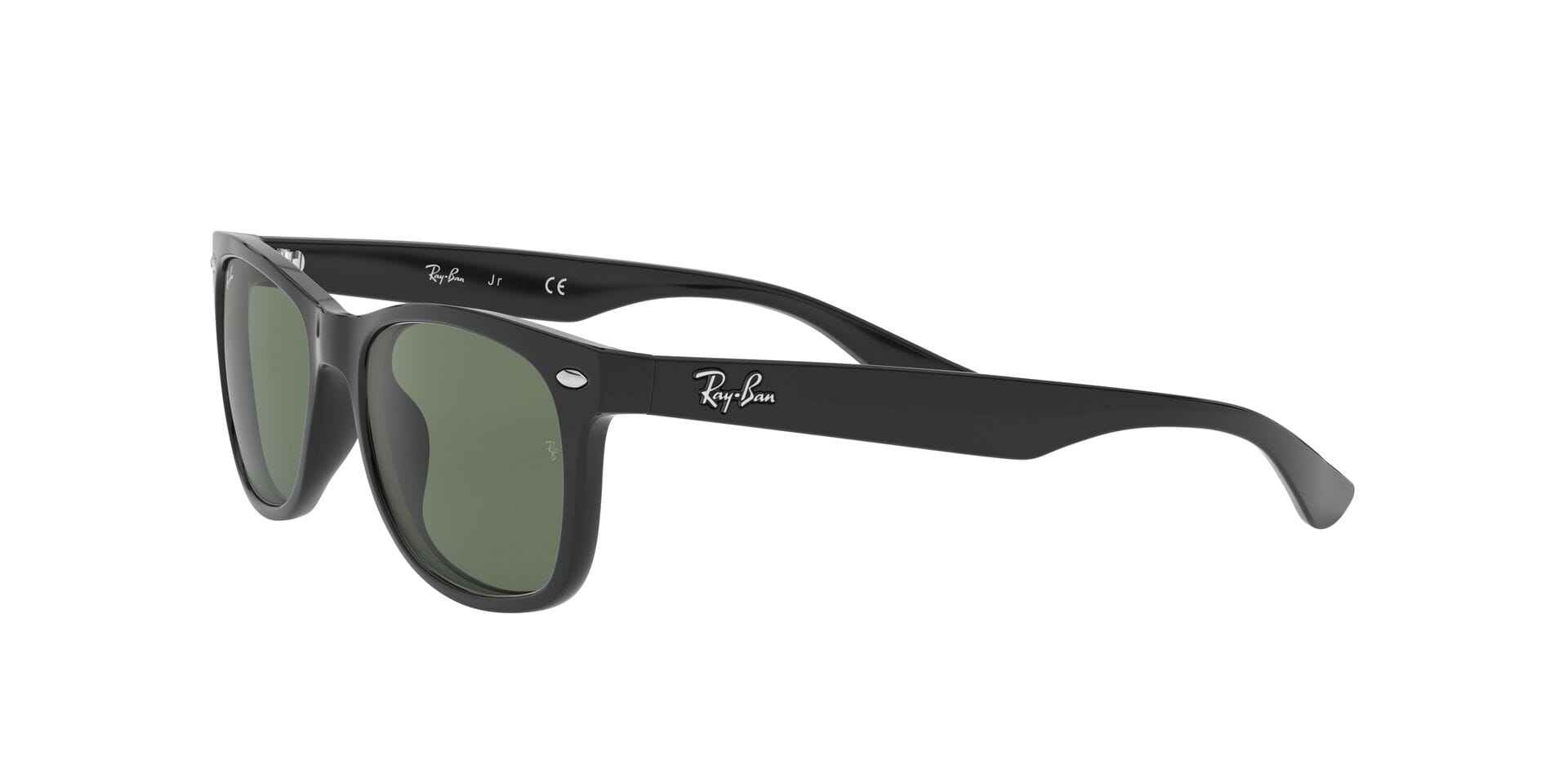 Rayban 0RJ9052S Sunglass Black Kids Full Shell Sunglass — Black frame — view 3