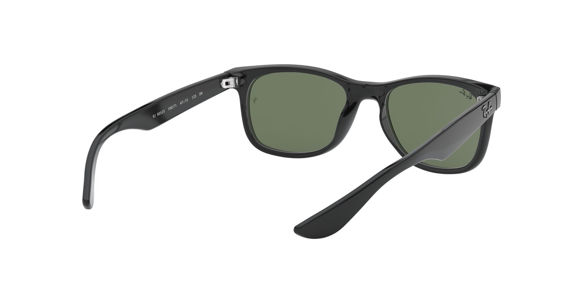Rayban 0RJ9052S Sunglass Black Kids Full Shell Sunglass — Black frame — view 8