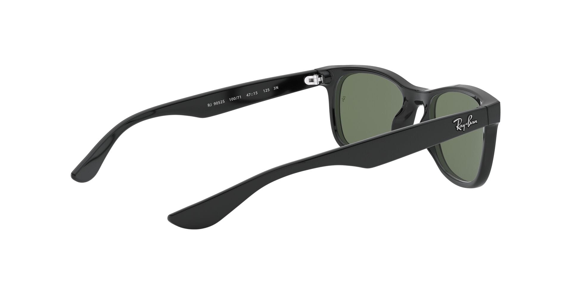 Rayban 0RJ9052S Sunglass Black Kids Full Shell Sunglass — Black frame — view 9