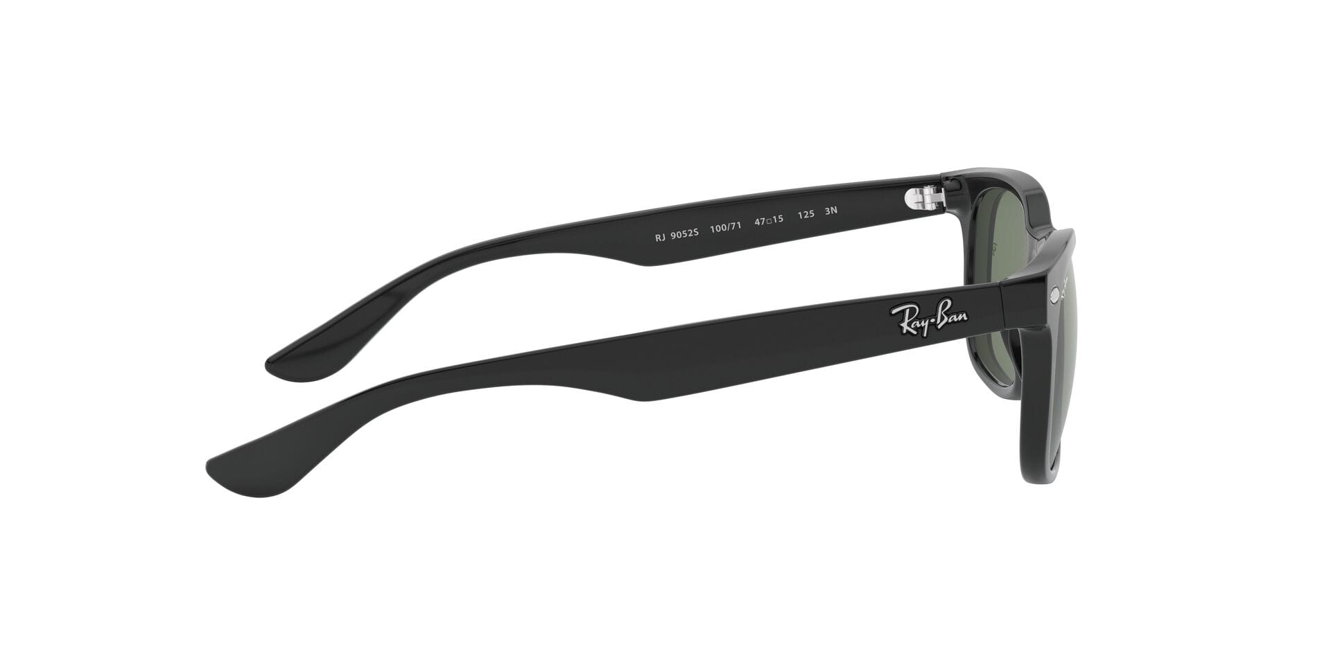Rayban 0RJ9052S Sunglass Black Kids Full Shell Sunglass — Black frame — view 10