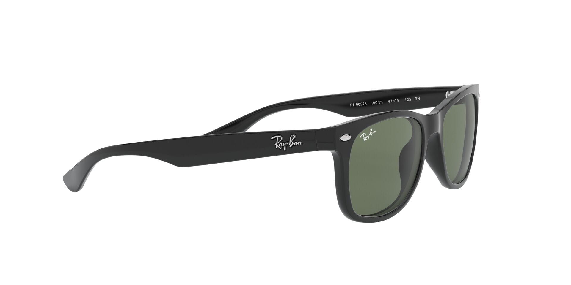 Rayban 0RJ9052S Sunglass Black Kids Full Shell Sunglass — Black frame — view 11