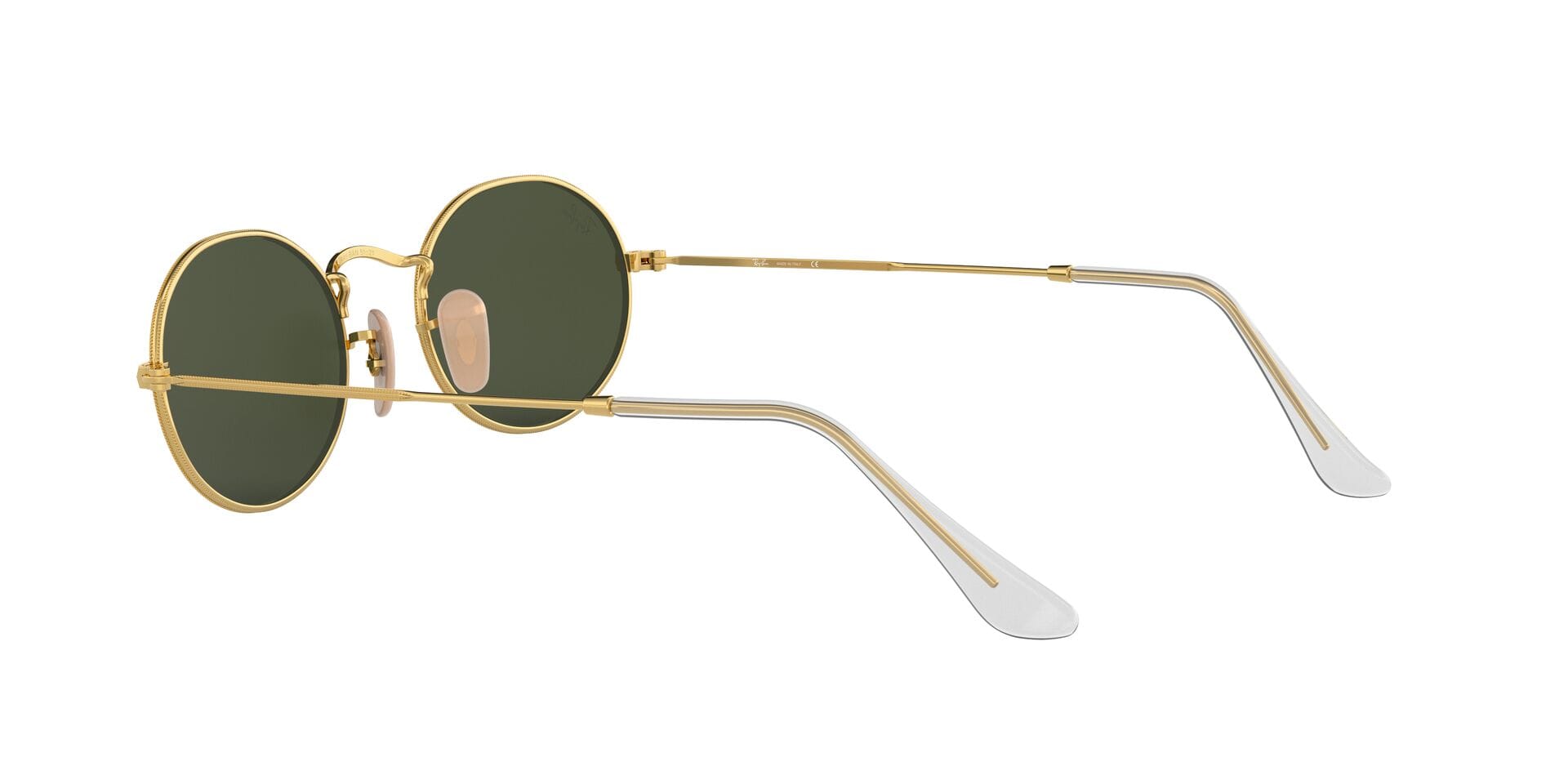 Rayban 0RB3547 Sunglass Gold Unisex Full Metal Sunglass — Gold frame — view 5