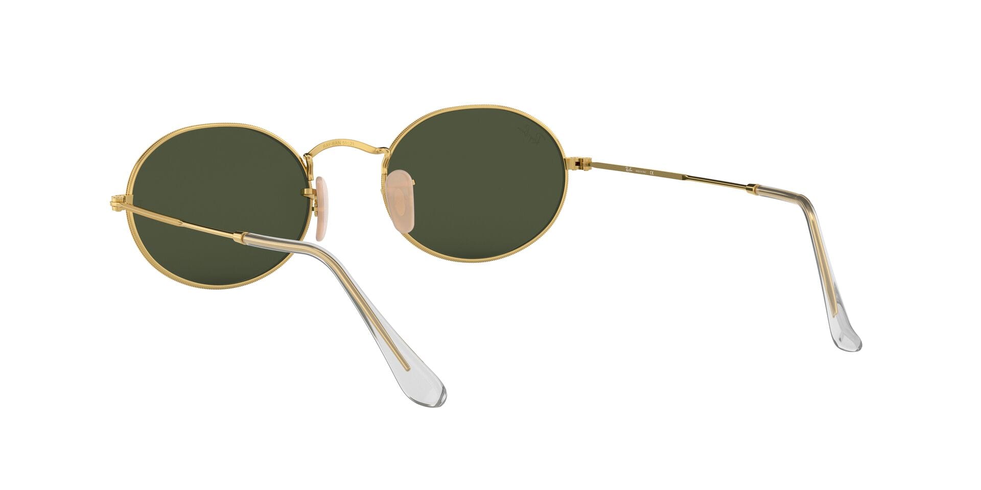 Rayban 0RB3547 Sunglass Gold Unisex Full Metal Sunglass — Gold frame — view 6