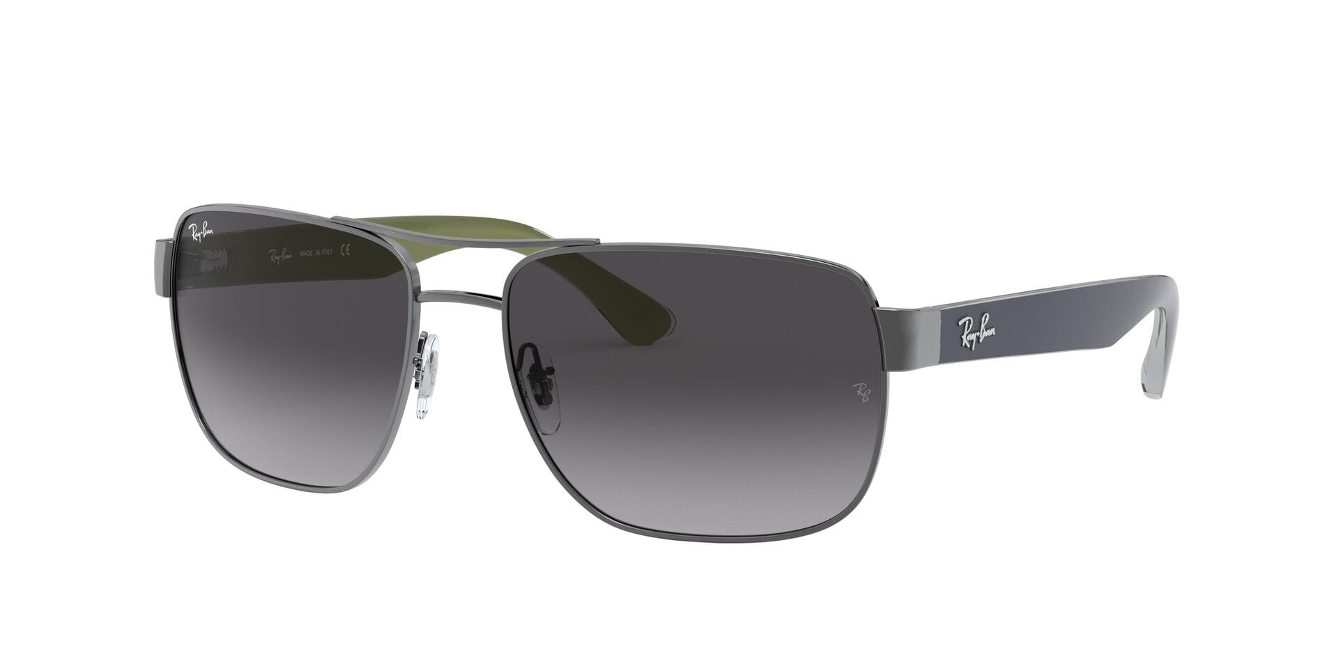 Rayban 0RB3530 Sunglass Gun Metal Male Full Shell — Gun Metal frame
