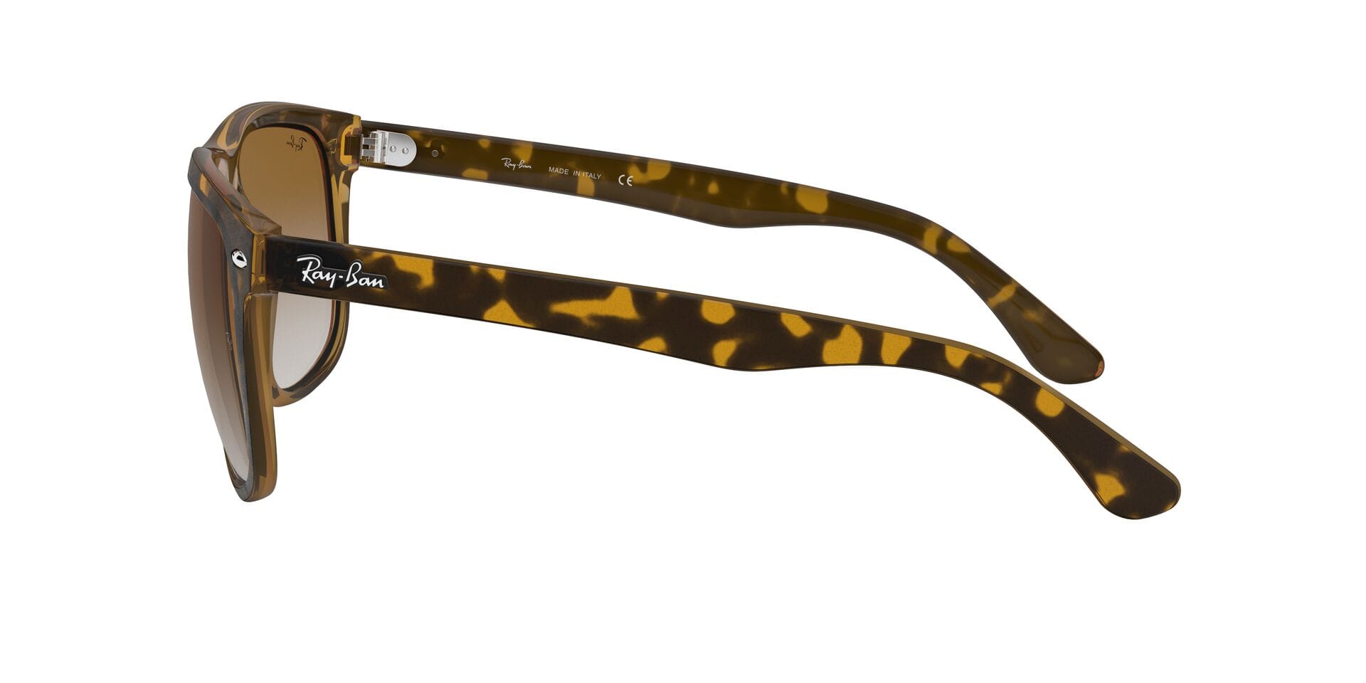 Rayban 0RB4147 Sunglass Brown Male Full Shell Sunglass — Brown frame — view 3