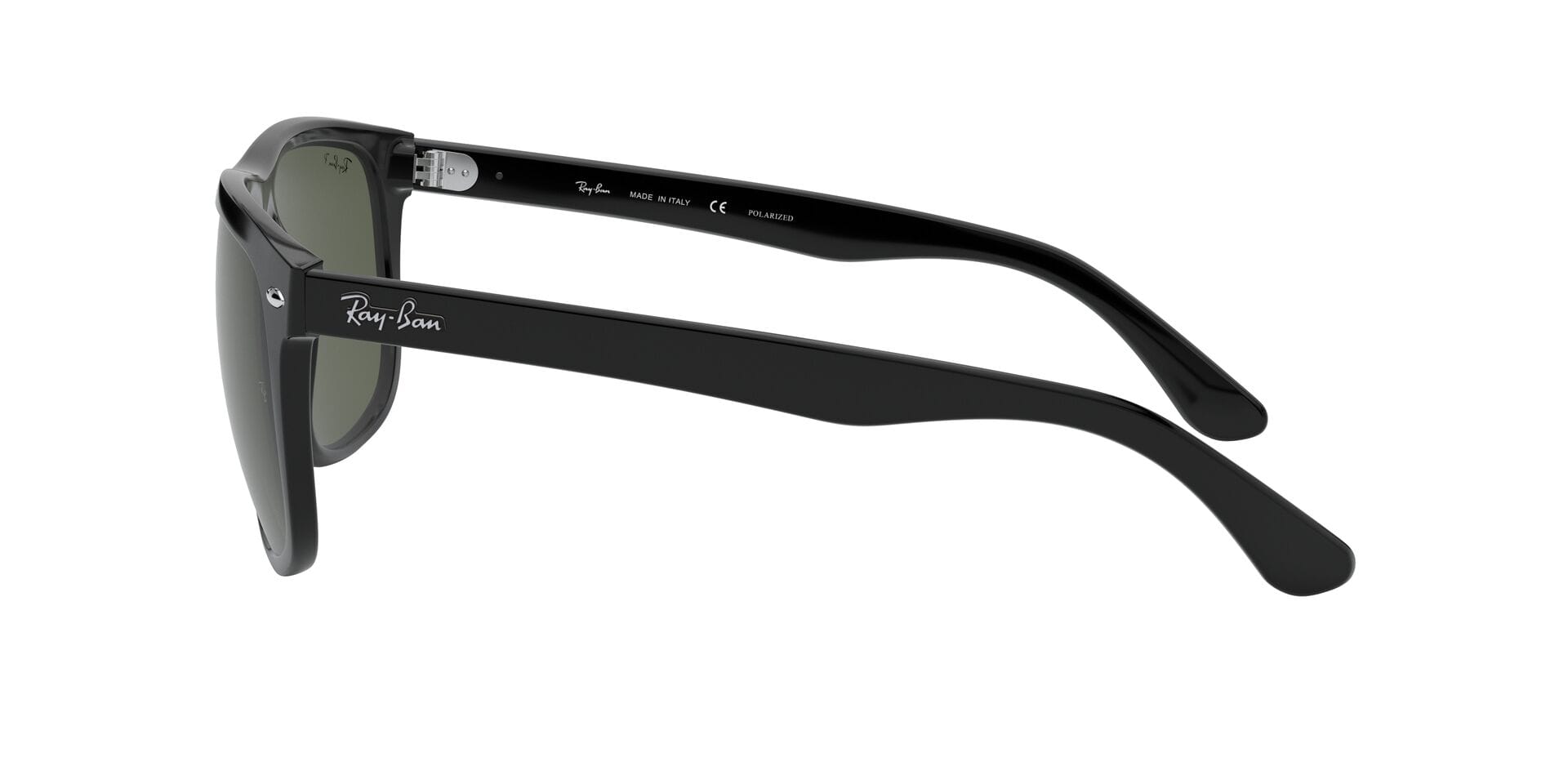 Rayban RB 4147 601/58 3P BOYFRIEND 0RB4147 Sunglass Black Male Full Sunglass — Black frame — view 3