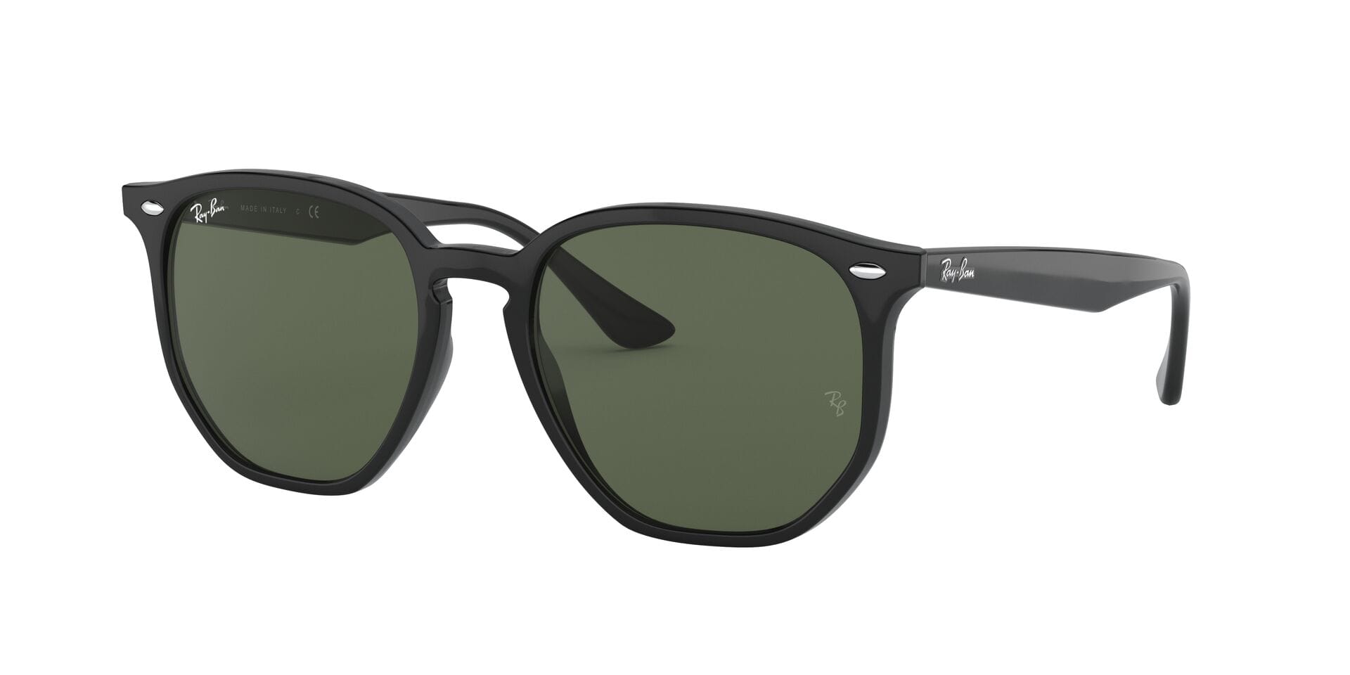 Rayban 0RB4306 Sunglass Black Unisex Full Shell — Black frame