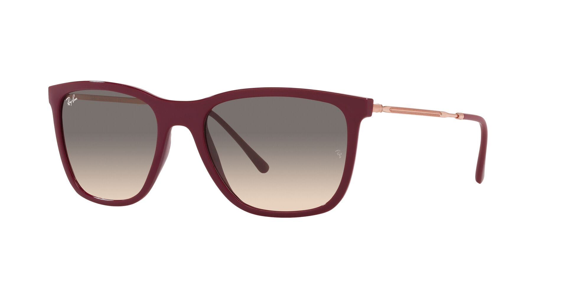 Rayban 0RB4344 Sunglass Maroon Unisex Shell Metal