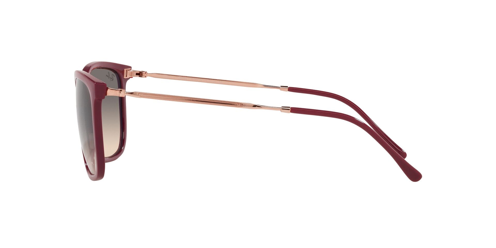 Rayban 0RB4344 Sunglass Maroon Unisex Shell Metal Sunglass — view 3