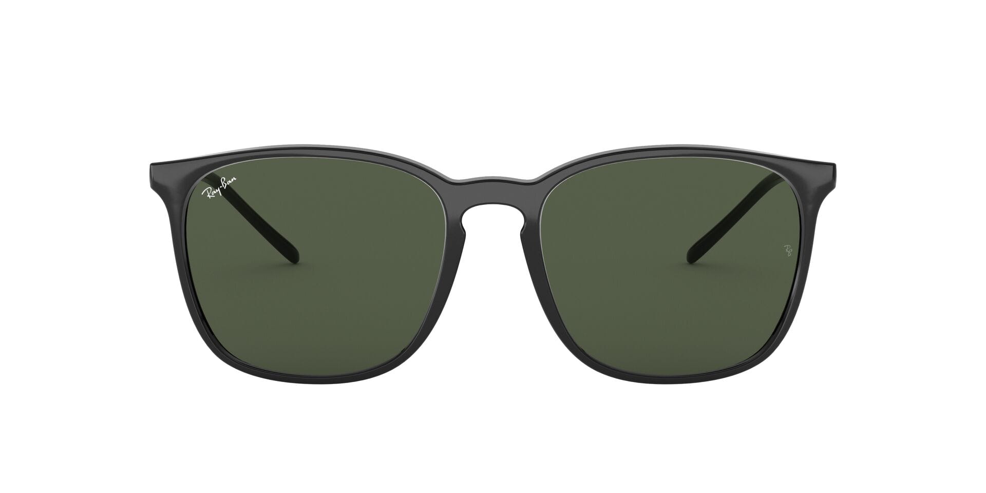 Rayban 0RB4387 Sunglass Black Unisex Full Shell Sunglass — Black frame — view 2