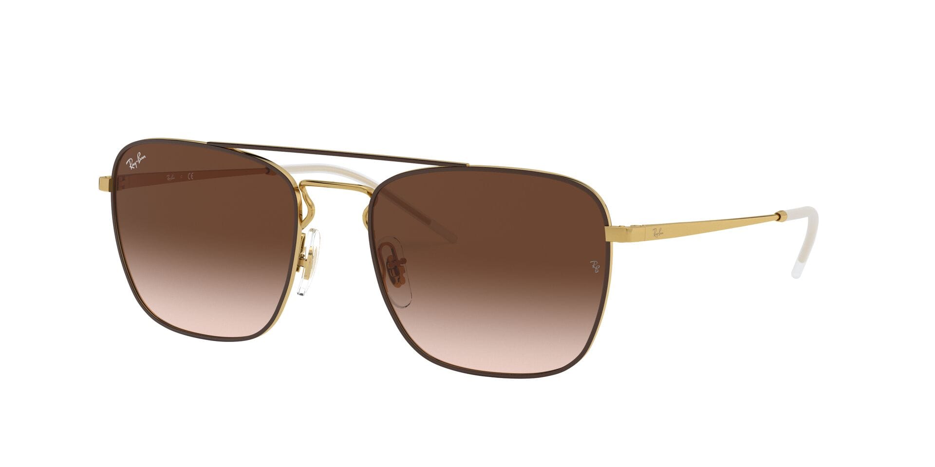 Rayban 0RB3588 Sunglass Brown Male Full Metal — Brown frame