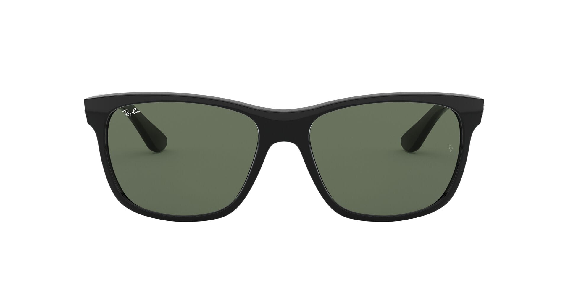 Rayban 0RB4181 Sunglass Black Male Full Shell Sunglass — Black frame — view 2