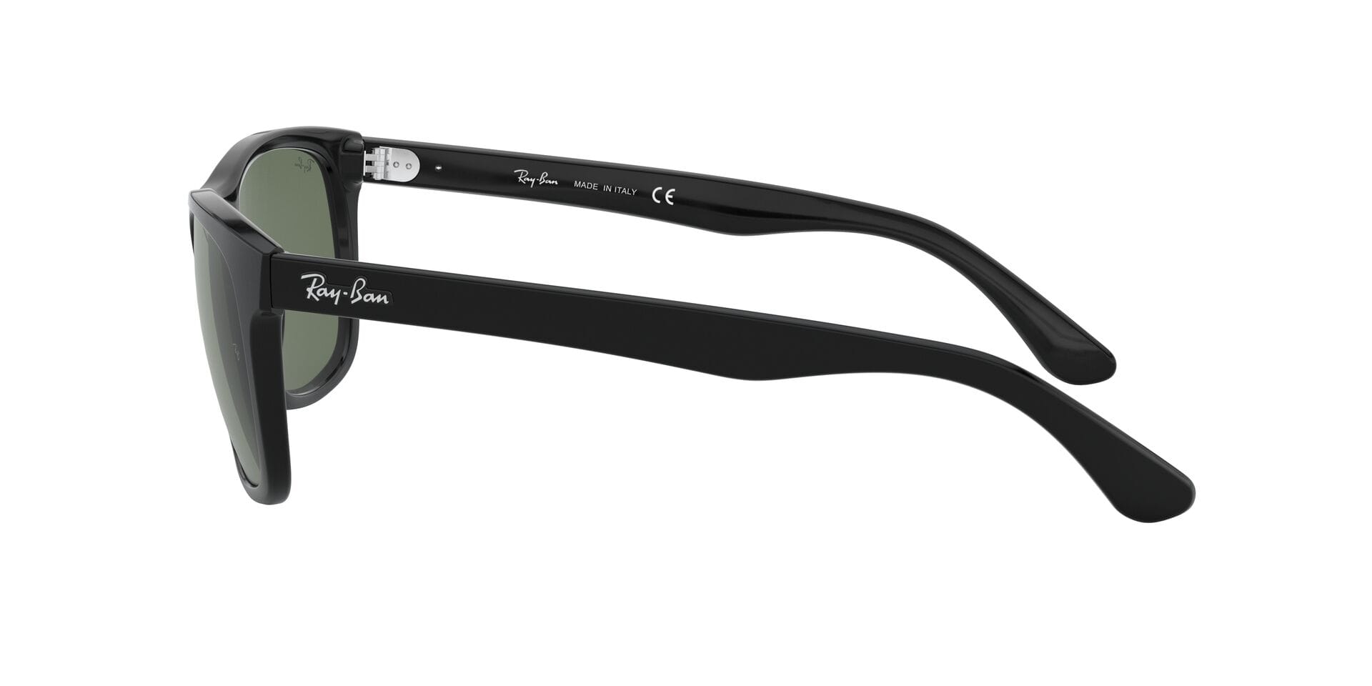 Rayban 0RB4181 Sunglass Black Male Full Shell Sunglass — Black frame — view 3