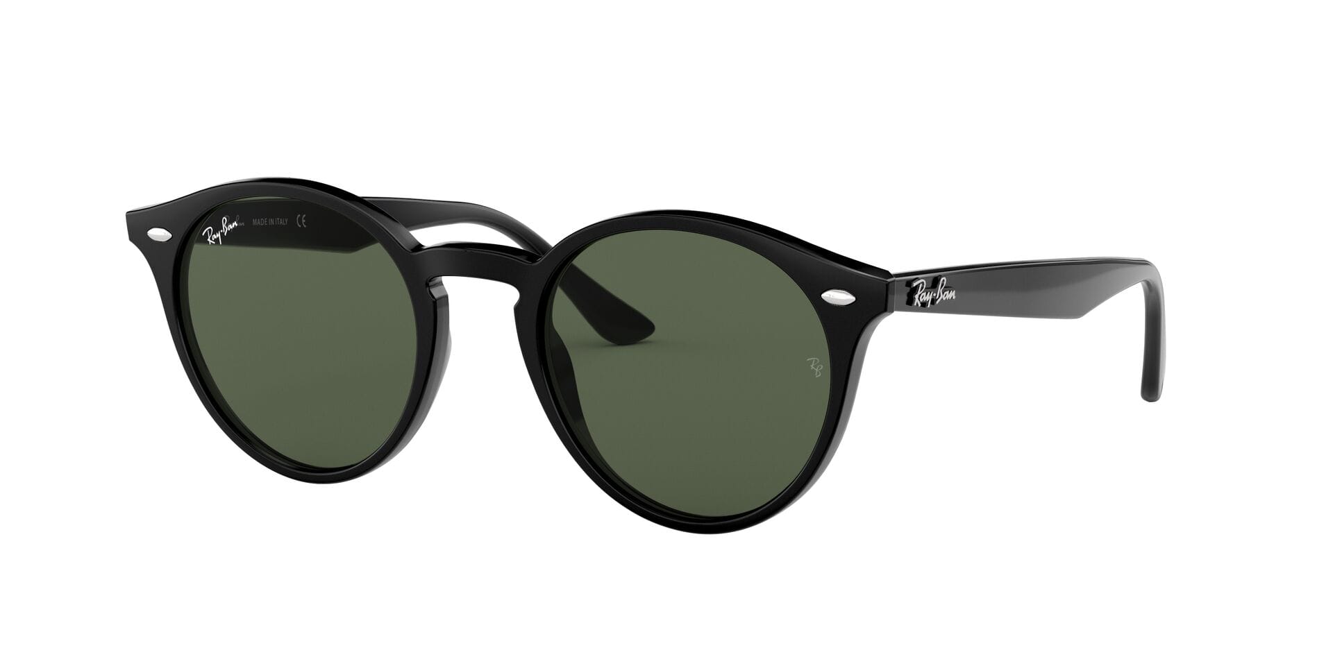 Rayban 0RB2180 Sunglass Black Unisex Full Shell — Black frame