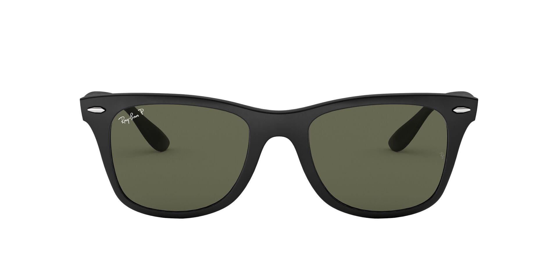 Rayban 0RB4195 Sunglass Matt Black Male Full Shell Sunglass — Matt Black frame — view 2