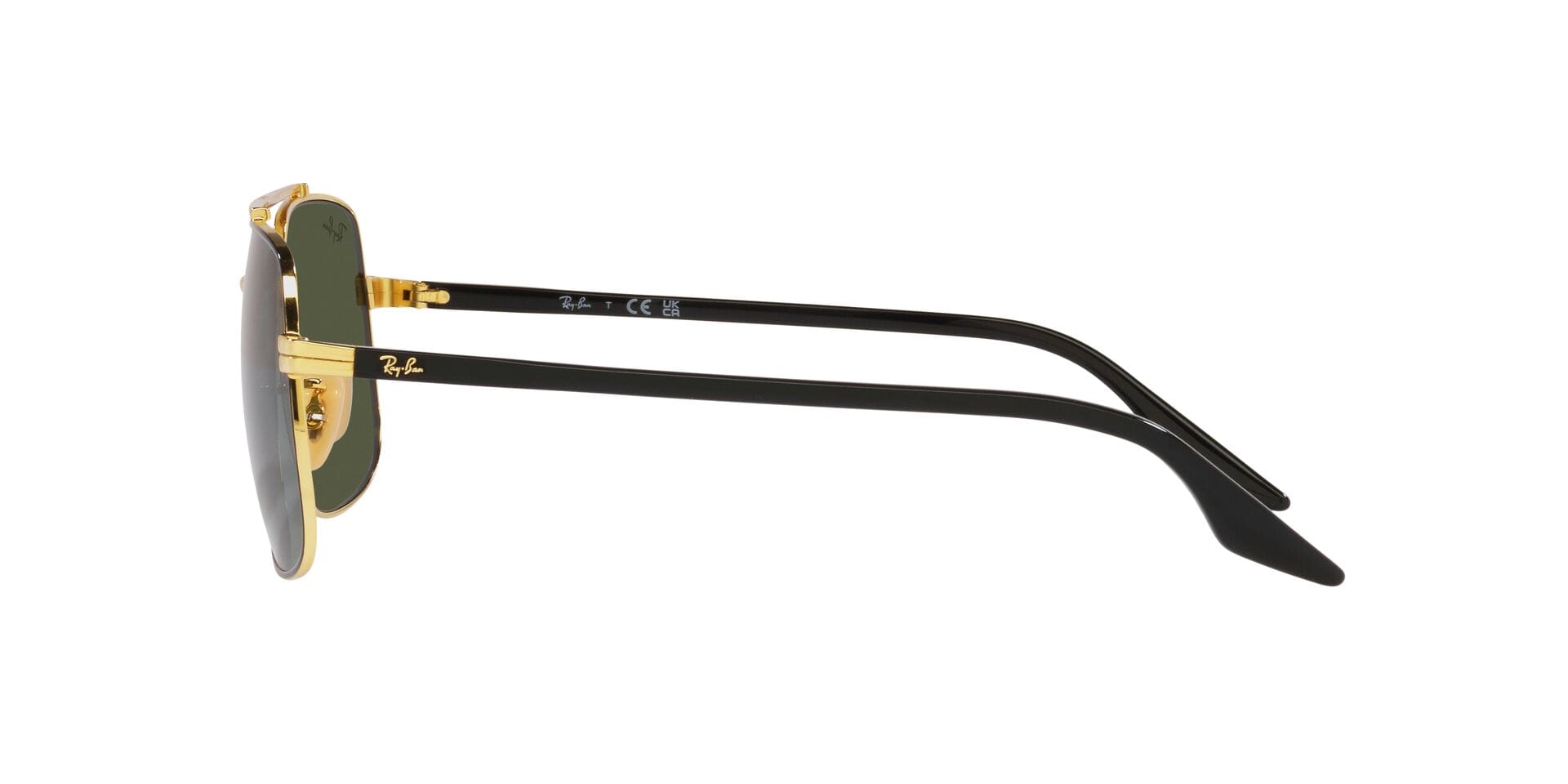 Rayban 0RB3699 Sunglass Black Unisex Full Shell Sunglass — Black frame — view 3