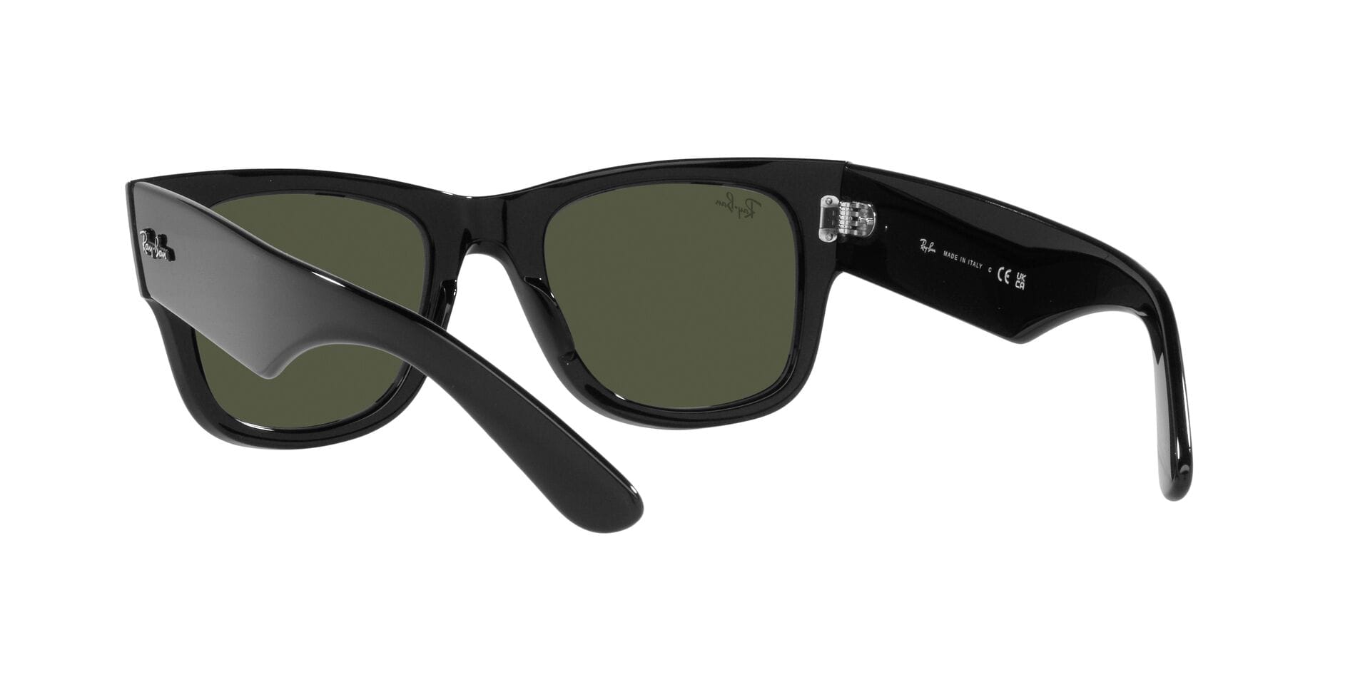 Rayban 0RB0840S Sunglass Black Unisex Full Shell Sunglass — Black frame — view 6