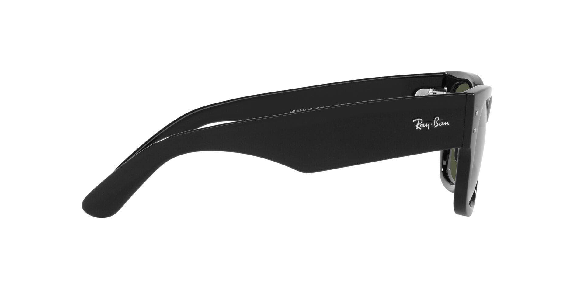 Rayban 0RB0840S Sunglass Black Unisex Full Shell Sunglass — Black frame — view 10
