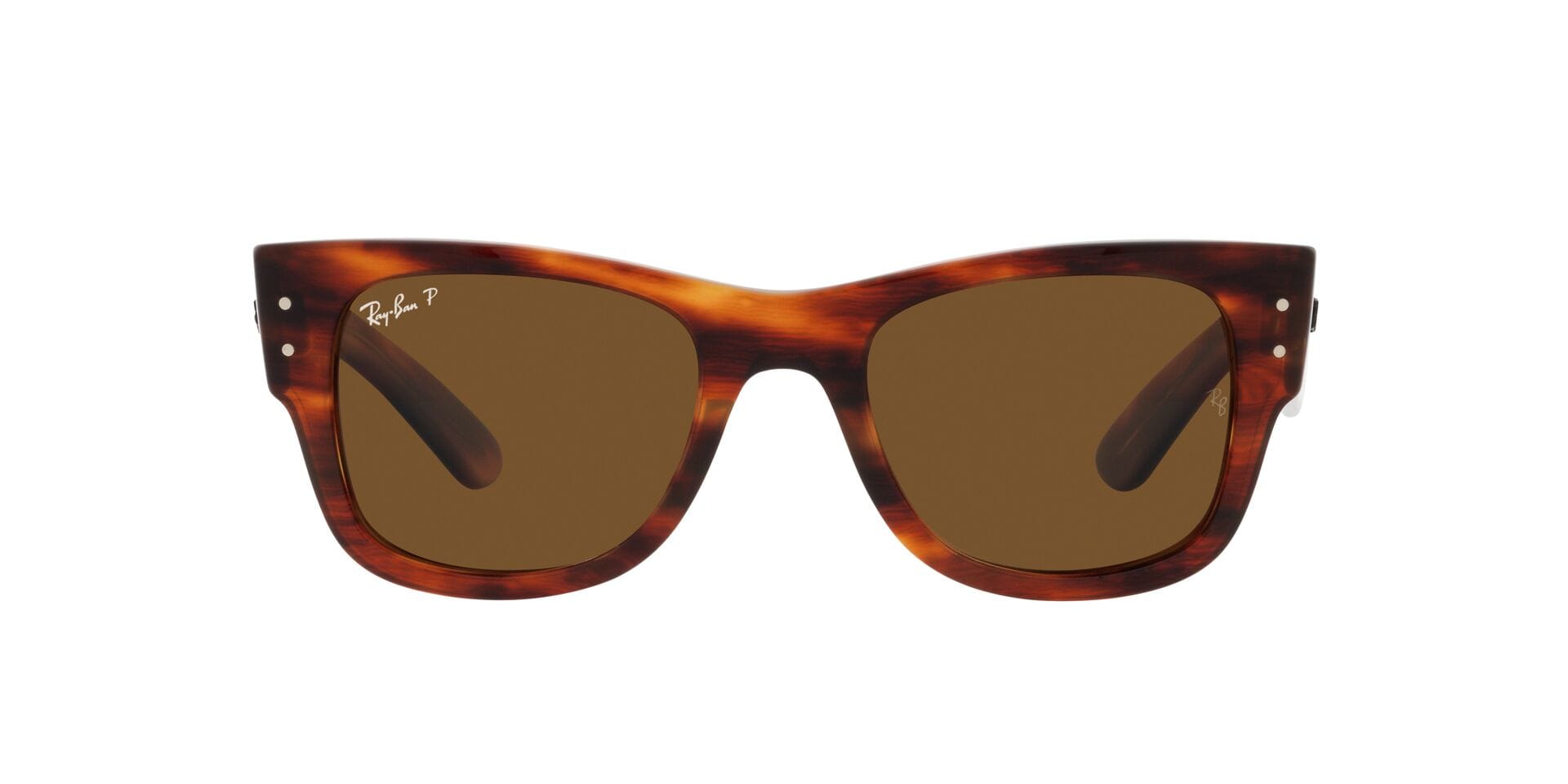 Rayban RB 0840-S 954/57 3P MEGA WAYFARER 0RB0840S Sunglass Havana U Sunglass — view 2