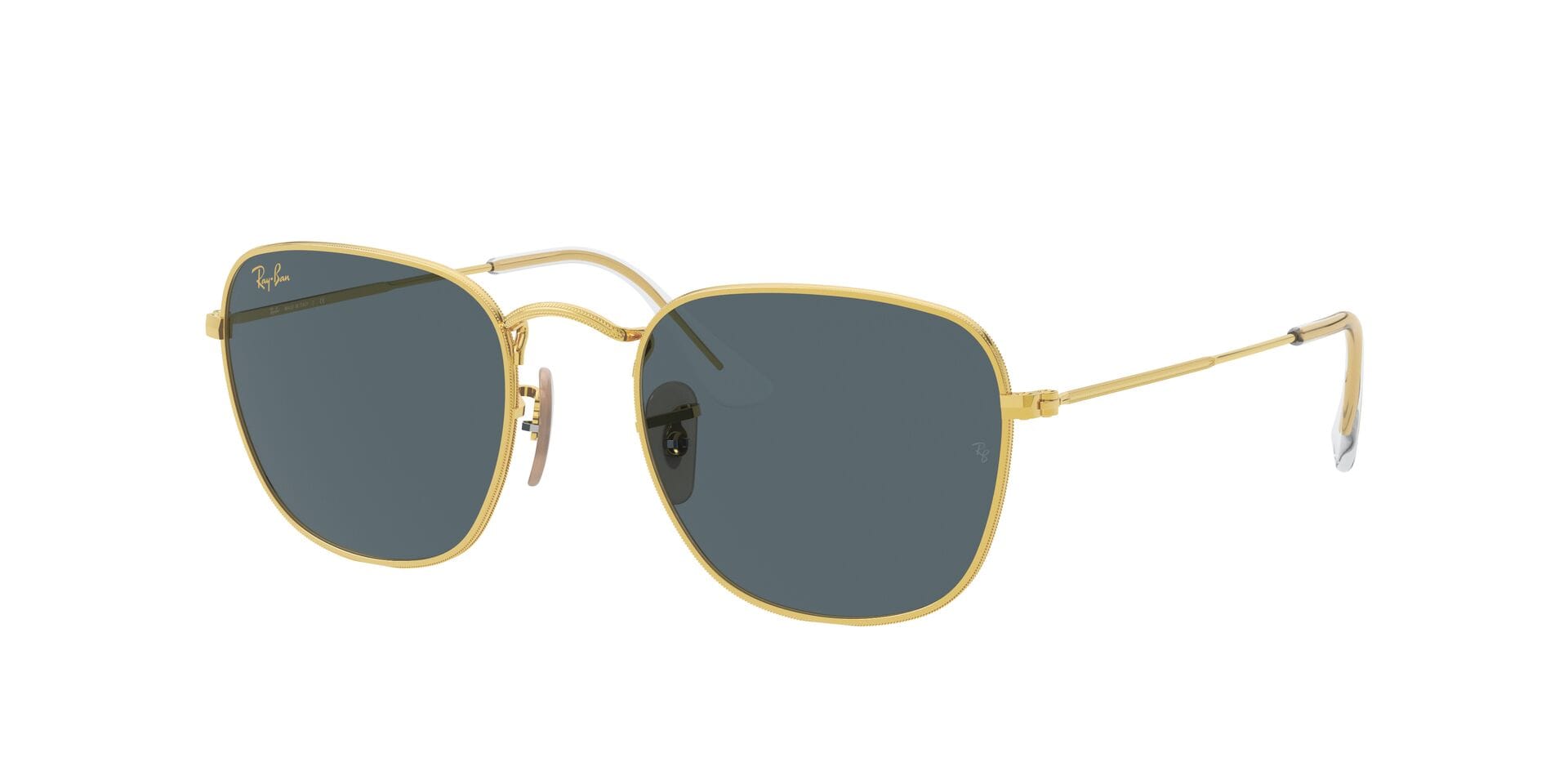 Rayban 0RB3857 Sunglass Gold Unisex Full Metal Sunglass — Gold frame — view 1