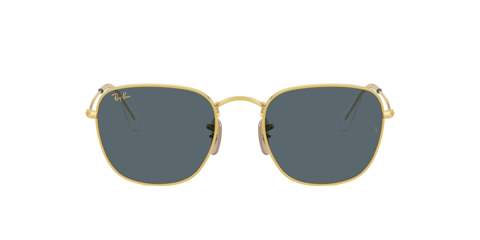 Rayban 0RB3857 Sunglass Gold Unisex Full Metal Sunglass — Gold frame — view 4