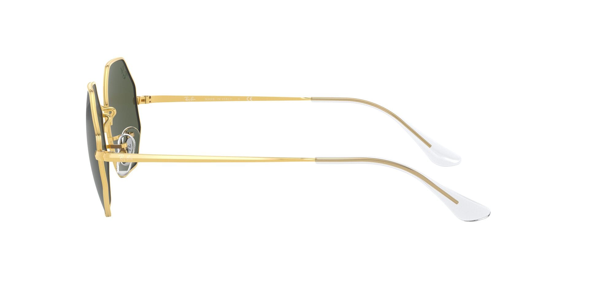 Rayban RB1972 Sunglass Gold Unisex Full Metal Sunglass — Gold frame — view 5