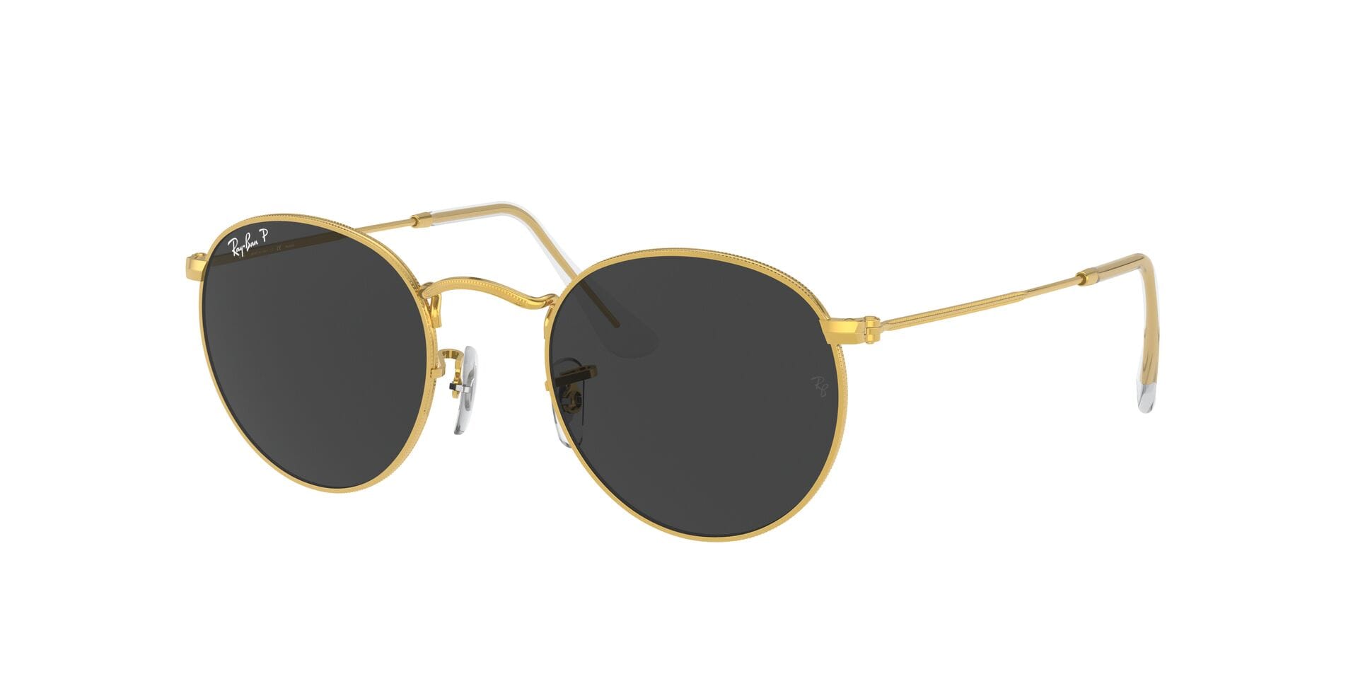 Rayban RB3447 Sunglass Gold Male Full Metal Sunglass — Gold frame — view 1