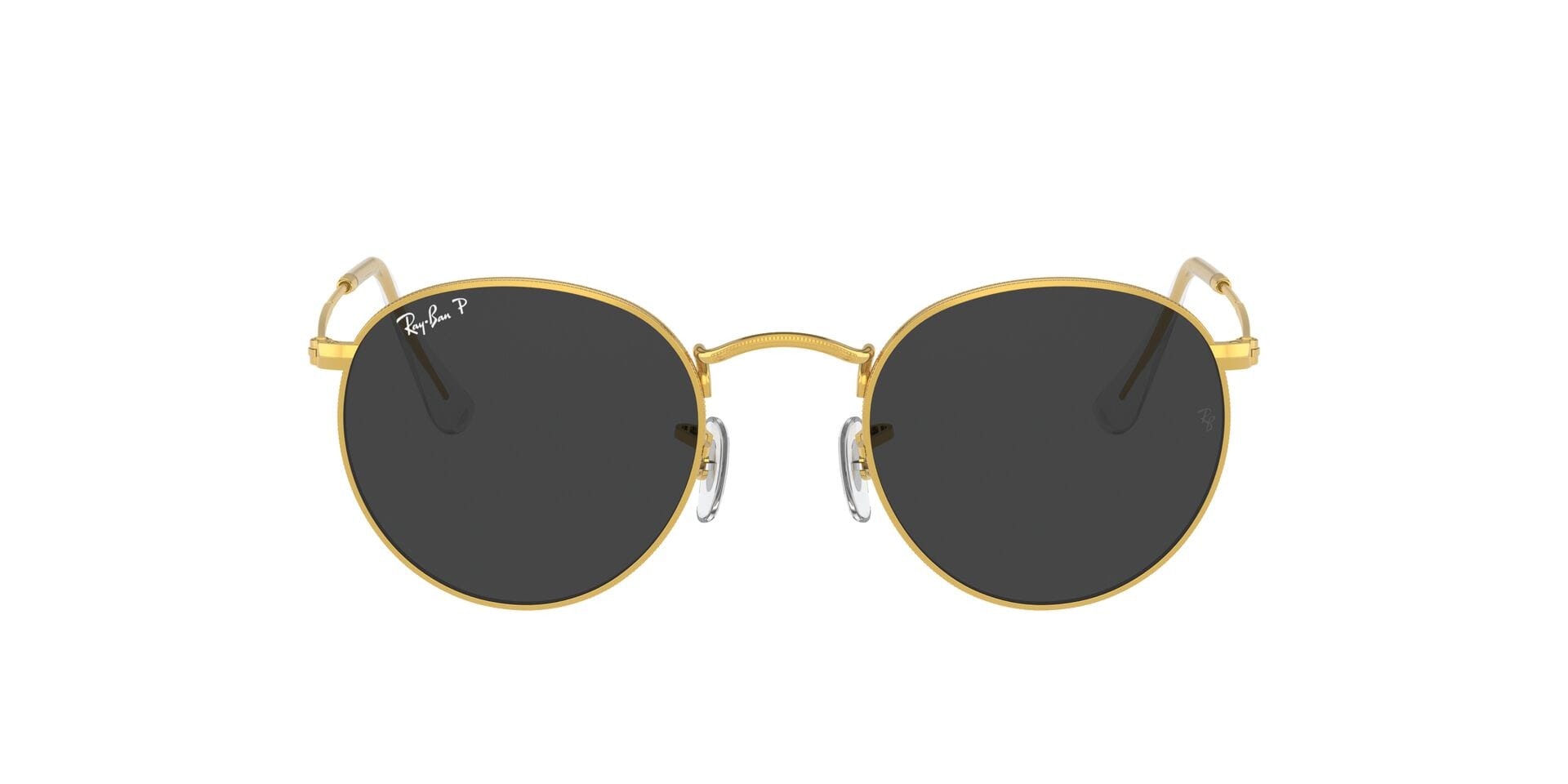 Rayban RB3447 Sunglass Gold Male Full Metal Sunglass — Gold frame — view 4