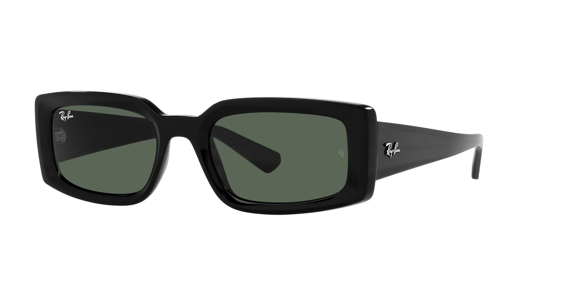 Rayban 0RB4395 Sunglass Black Unisex Full Shell Sunglass — Black frame — view 1