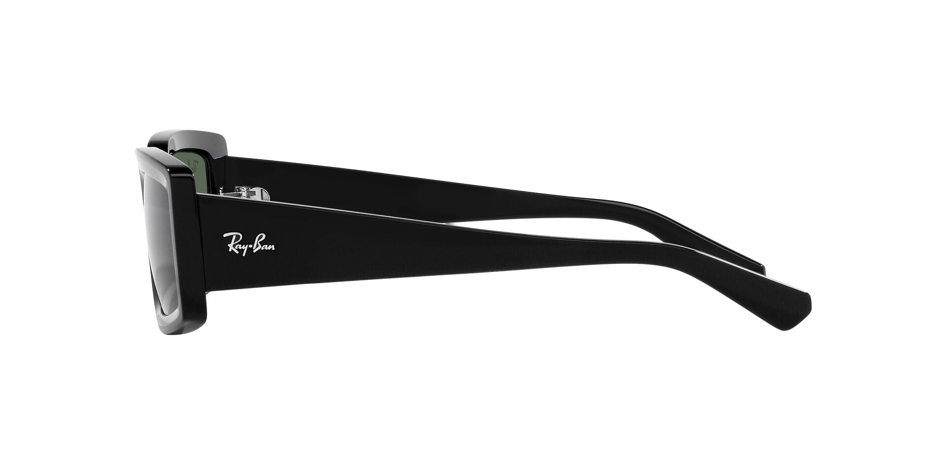 Rayban 0RB4395 Sunglass Black Unisex Full Shell Sunglass — Black frame — view 5