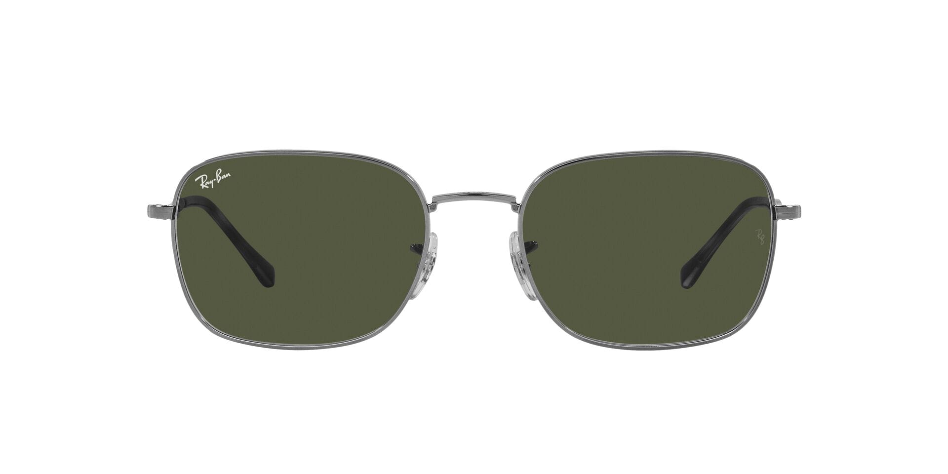 Rayban 0RB3706 Sunglass Gun Metal Unisex Full Metal Sunglass — Gun Metal frame — view 3