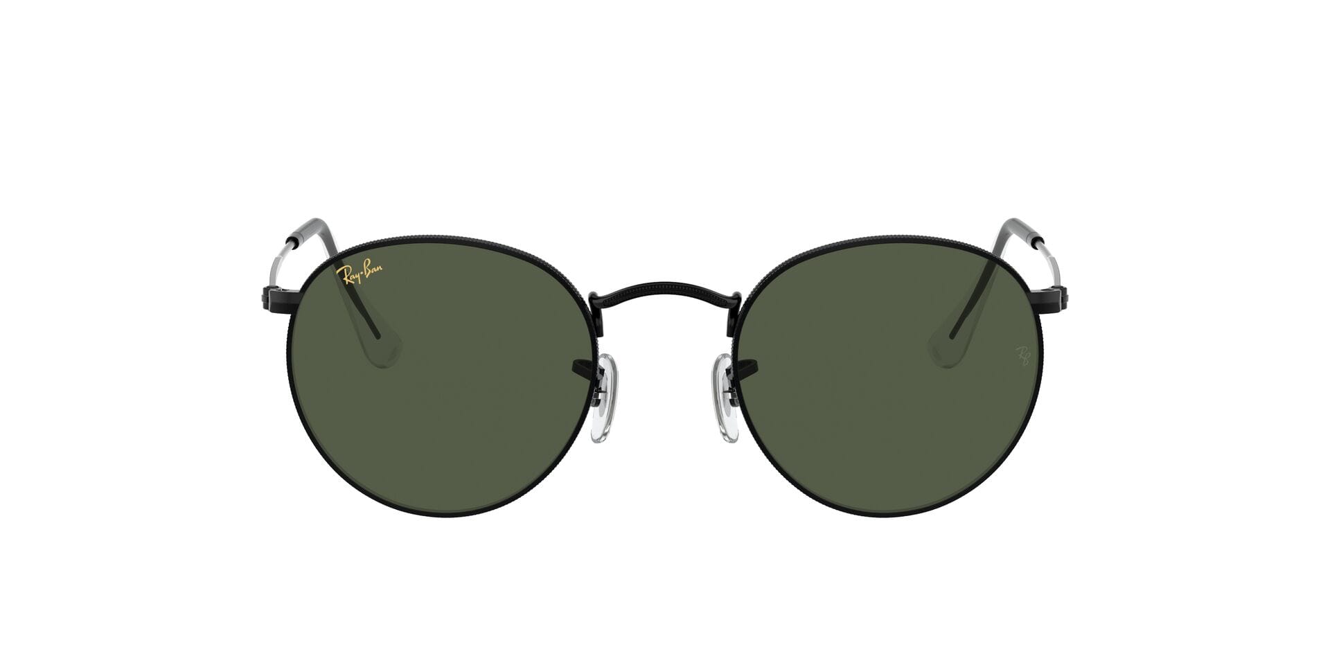 Rayban RB3447 Sunglass Black Male Full Metal Sunglass — Black frame — view 4