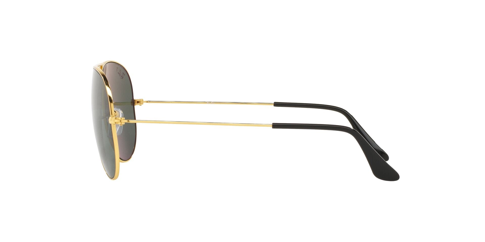 Rayban 0RB3025I Sunglass Gold Male Full Metal Sunglass — Gold frame — view 6