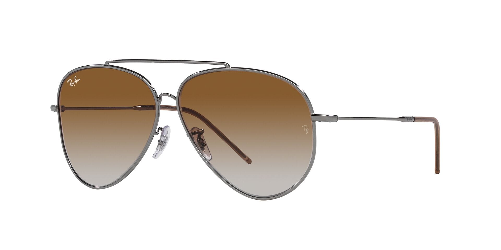 Rayban 0RBR010S Sunglass Gun Metal Male Full Metal — Gun Metal frame