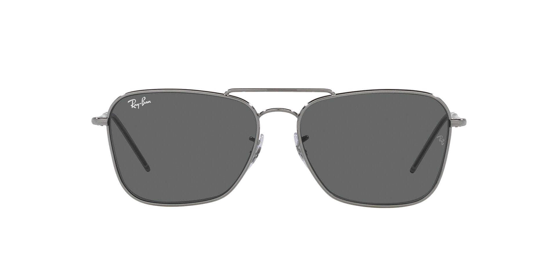 Rayban 0RBR0102S Sunglass Gun Metal Male Full Metal Sunglass — Gun Metal frame — view 3