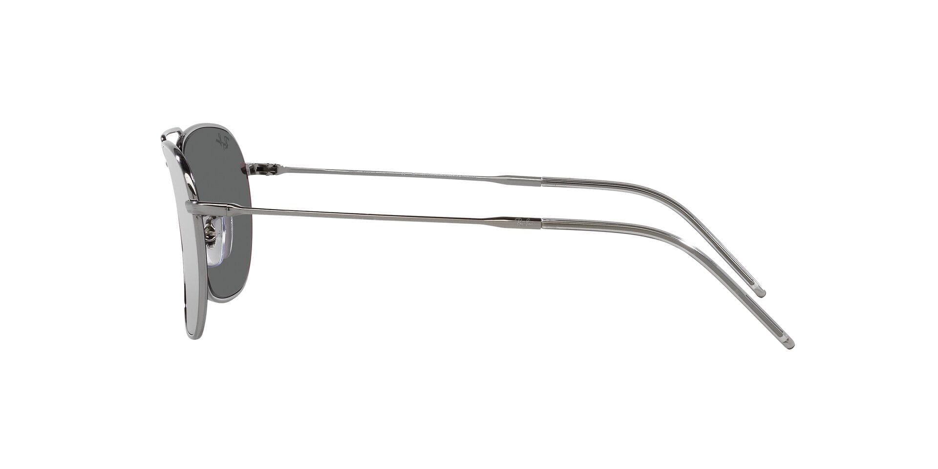 Rayban 0RBR0102S Sunglass Gun Metal Male Full Metal Sunglass — Gun Metal frame — view 5