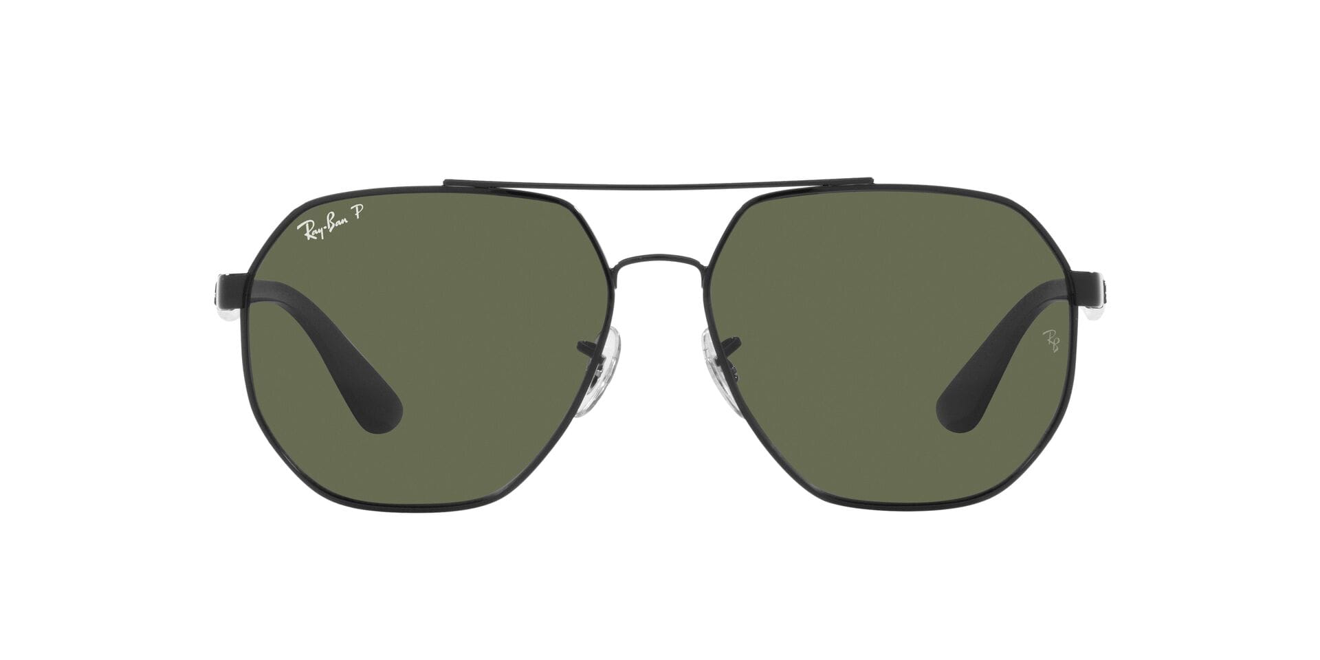 Rayban 0RB3714I Sunglass Black Unisex Full Shell Sunglass — Black frame — view 4