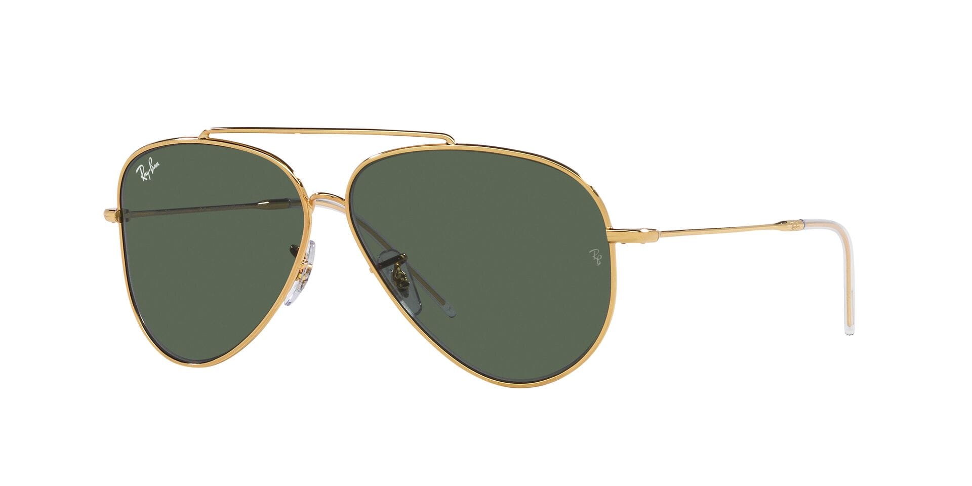 Rayban 0RBR0101S Sunglass Gold Male Full Metal — Gold frame