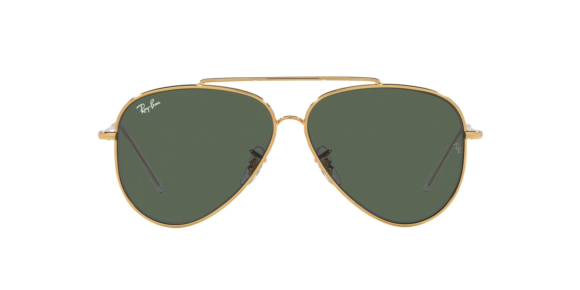 Rayban 0RBR0101S Sunglass Gold Male Full Metal Sunglass — Gold frame — view 3